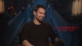 Theo James interview says jokingly he sees himself in rehab in ten years [upl. by Peregrine]