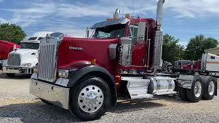 2016 Kenworth W900L glider kit daycab with 6NZ single turbo cat [upl. by Alesiram]