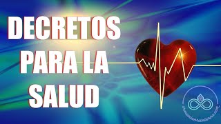 Decretos PODEROSOS para la SALUD de la MENTE CUERPO y ESPÍRITU dirigidos al subconsciente [upl. by Egoreg]