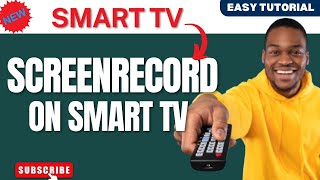 How to Screen Record on Smart TV 2024  How to Download Screen Recorder for Smart TV [upl. by Ihtraa]