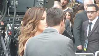 Kate Beckinsale Signing autographs at the Total Recall Premiere in London August 2012 [upl. by Dopp183]