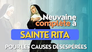 Prière à sainte Rita 🙏 Ste Rita avocate et patronne des causes désespérées 🙏 [upl. by Yentnuoc]