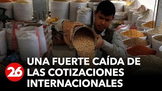 Los precios mundiales de los alimentos cayeron en diciembre de 2023 [upl. by Ylla]