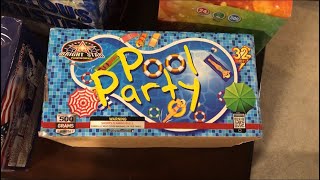 Pool Party 500g Firework Cake Demo [upl. by Ejroj]