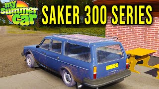 VOLVO 245  NEW CAR IN THE GAME SAKER 300 SERIES  My Summer Car [upl. by Tran]