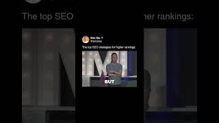 Top SEO strategies for higher rankings [upl. by Sucramal788]