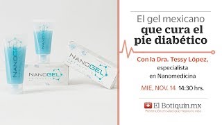 EnVivo El gel mexicano que cura el pie diabético con Tessy López creadora del gel [upl. by Benedetto]