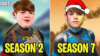 🇬🇧🔥Mongraal SEASON 2 VS SEASON 7  Evolution Of Mongraal Part 2 [upl. by Akilam]