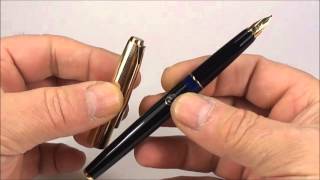 PELIKAN P30 CARTRIDGECONVERTER FOUNTAIN PEN [upl. by Dnaltruoc950]