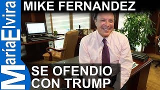 Mike Fernandez se ofendió con Trump [upl. by Atinob]