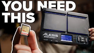 How to Import Samples to the Alesis SamplePad 4 [upl. by Morena]