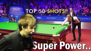 Judd Trump TOP 50 SHOTS [upl. by Arrec]