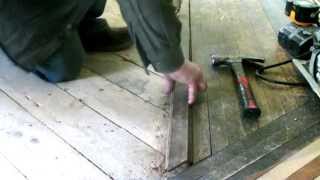 How to Remove Antique Wood Floor for ReUse [upl. by Bradford]