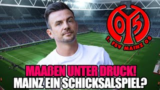 MAAßEN SCHICKSALSSPIEL GEGEN MAINZ  DER DRUCK AUF DEN TRAINER WIRD IMMER GRÖßER  FCA NEWS [upl. by Caiaphas455]