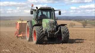 Fendt 716 amp Vaderstad Rapid drilling 2013 [upl. by Seward]