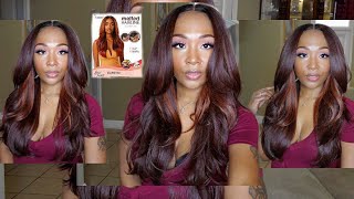 32 Outre Melted Hairline Synthetic Lace Front Wig  Kamiyah  ft Samsbeauty outre kamiyah wig [upl. by Farr]