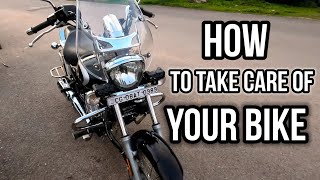 Bike Maintenance Tips  Hindi  Apni Bike Ka Kaise Khayal Rakhe [upl. by Annadal603]