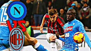 MILAN vs NAPOLI  HIGHLIGHT SEPAKBOLA  CHAMPION LEAGUE [upl. by Aloivaf]