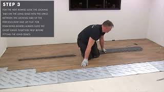 A Guide To Fitting LVT Click Flooring [upl. by Nlyak]