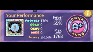 ALL PERFECT Roblox RoBeats  Black Metal Cover Hard 27 A  10000 [upl. by Acirret402]