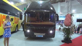 Neoplan Starliner Mapar Luxury Tour Bus Exterior and Interior [upl. by Naitsirt]