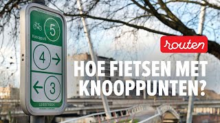 Hoe een fietsroute uitstippelen en fietsen met knooppunten [upl. by Essined]