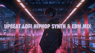 Upbeat Lofi Hip Hop Synth Mix 🌆  Neon Night City Vibes  LofiTime [upl. by Tynan]