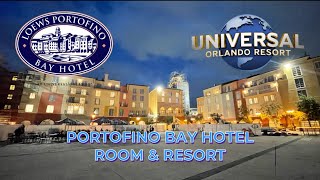 Universal’s Portofino Bay Hotel  Full Room and Resort Tour [upl. by Prudy]