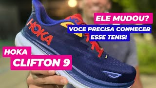 HOKA CLIFTON 9  Review Avaliação Completa [upl. by Ayifa]