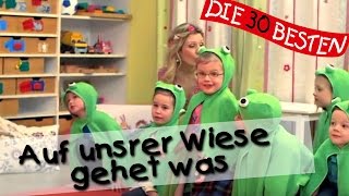 👩🏼 Auf unsrer Wiese gehet was  Singen Tanzen und Bewegen  Kinderlieder [upl. by Anilatac719]