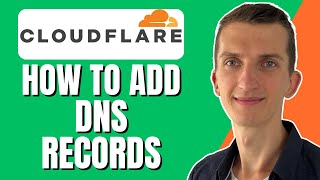 How To Add DNS Records On Cloudflare [upl. by Nuahsyar774]