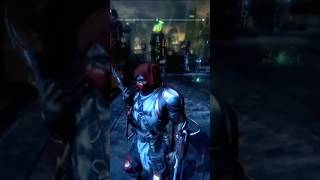 Thought I Found A Dark Souls Boss shorts gaming funny dc azrael batman arkhamcity [upl. by Llenrep]