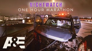 Nightwatch Car Accident Rescues  ONEHOUR COMPILATION  AampE [upl. by Nyrrek899]