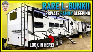 Upscale Private LBig Bunks 2022 Reflection 28BH Fifth Wheel by Grand Design RV [upl. by Juta]