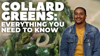 Everything You Need to Know About Collard Greens with JJ Johnson  Food Network [upl. by Robison]