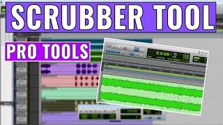 How to use the Pro Tools Scrubber Tool  OBEDIAcom Avid Pro Tools Training amp Tech Support [upl. by Krysta121]