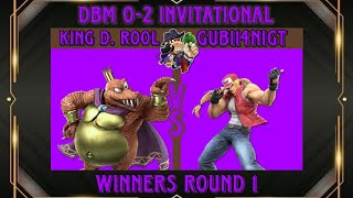 DBM 02 Invitational  gubi14nigt vs King Daniel Rool Best of 5 [upl. by Rowe730]