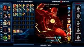 Infinite Crisis Flash Build  Angry Joe Beta Pt 1 [upl. by Ilellan]