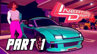 Inertial Drift  Gameplay Walkthrough Part 1 No Commentary PS4 PRO [upl. by Zantos]