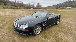 BaT 2003 Mercedes SL55 AMG external walk around [upl. by Williamsen]