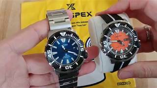 Seiko Monster MOD SRP315K1 SRPB09 SBDC047 quotThe Creature from the Blue Lagoonquot deutsch [upl. by Rheba]