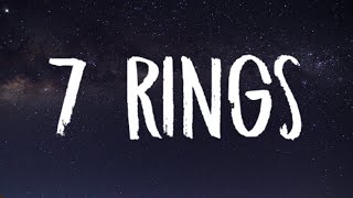 Ariana Grande  7 Rings Lyrics [upl. by Putnam]