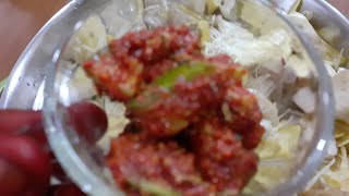 North Indian style MANGO PICKLE in Tamil [upl. by Bondy]