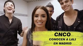 CONOCEN A LALI ESPOSITO ¿CNCO SABE LO QUE ES UN CASSETTE  CNCO EN MADRID [upl. by Nakada]