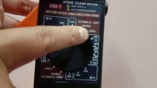 How to use Digital Clamp Meter in Electrical  Full details [upl. by Naeerb266]