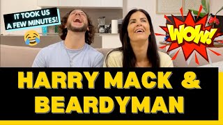 HARRY MACK Reaction Video with BEARDYMAN  First time hearing him [upl. by Otrebogad444]