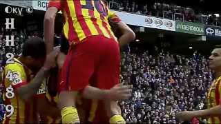 Espanyol vs Barcelona 01 2014 → RESUMEN amp GOLES ← Español 01 Barcelona  29032014 [upl. by Heydon14]