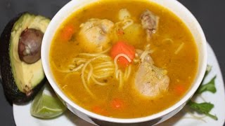 Chicken noodle soup Dominican style [upl. by Maurilia]