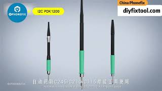 I2C PDK1200 Precision Soldering Station Compatible C210 C245 C115 Iron Tips [upl. by Eifos]