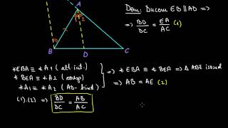 Teorema bisectoarei  LectiiVirtualero [upl. by Rivard]